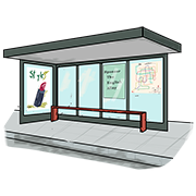 bus stop